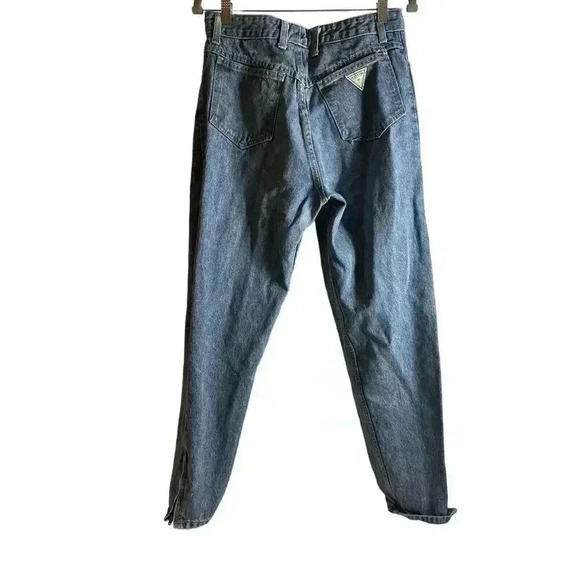 GEORGES MARCIANO SOON Denim U.S.A. LOS ANGELES size 32 zipper ankle VTG 80s - Picture 9 of 16